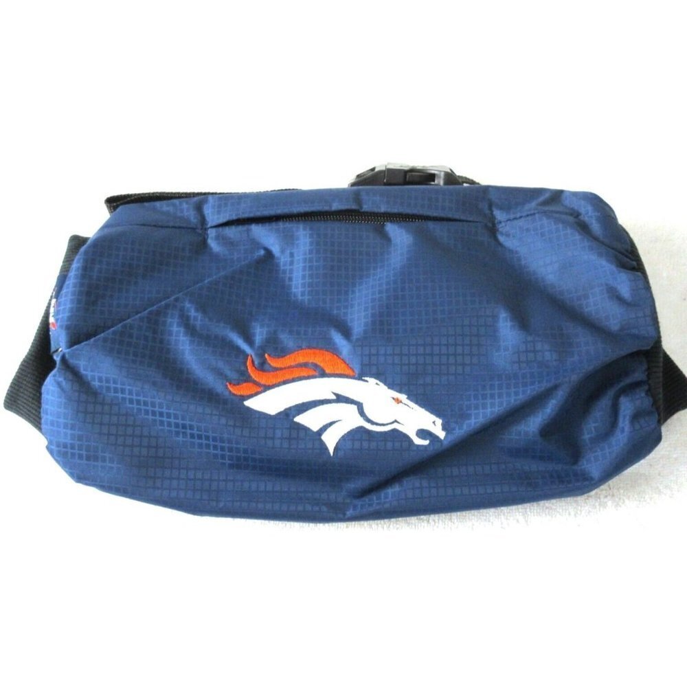 Denver Broncos NFL Handwarmer Waist Belt The Northwest Company Blue Orange NWT